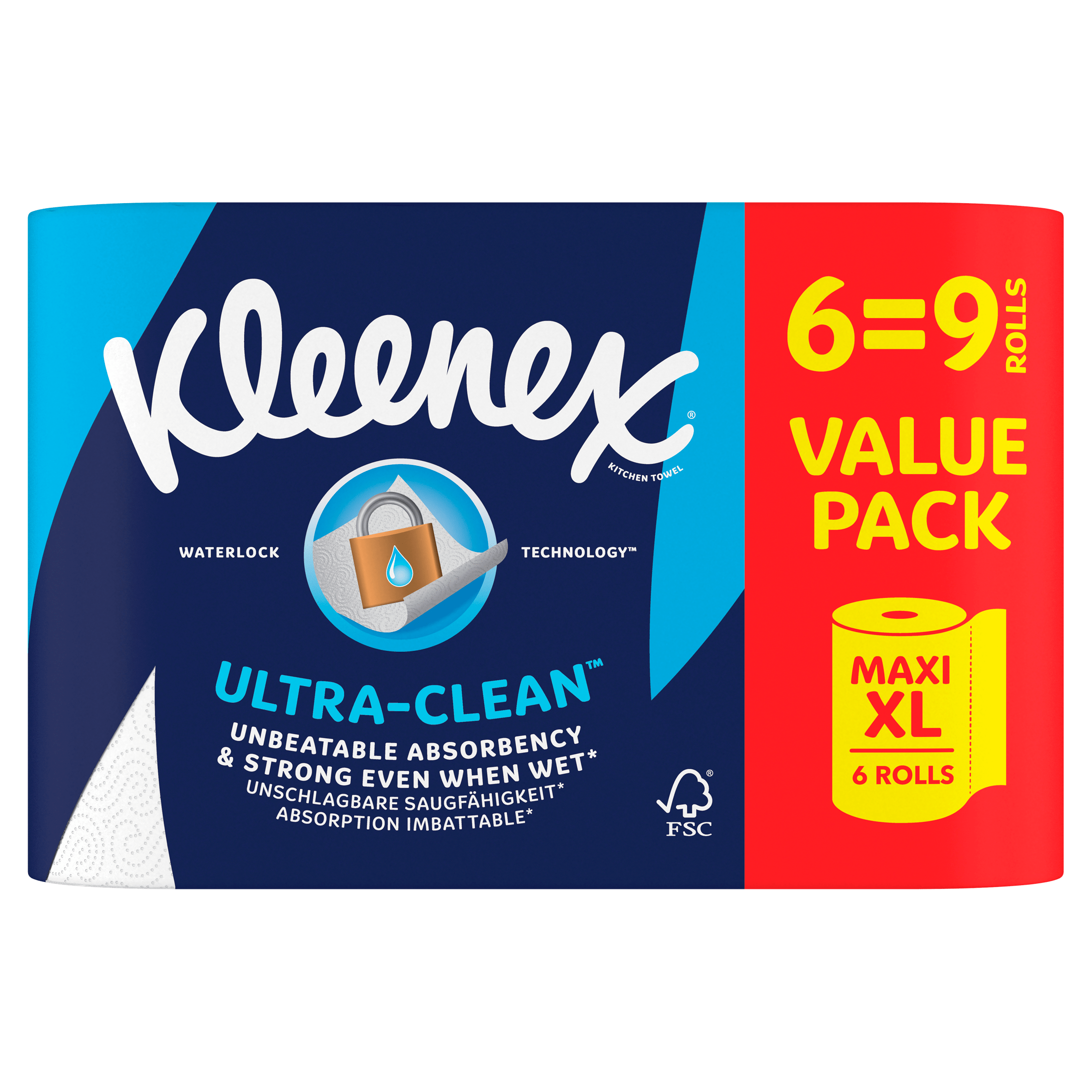 Kleenex Ultra clean maxi keukenpapier