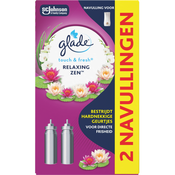 Glade Touch & fresh relaxing zen 2 navullingen