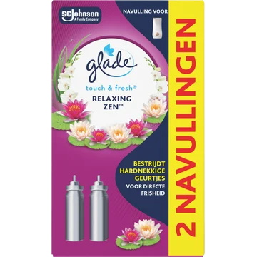 Glade Touch & fresh relaxing zen 2 navullingen