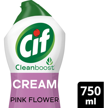 Cif Cream pink flower