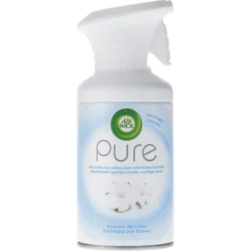 Air Wick Luchtverfrisser spray pure katoen