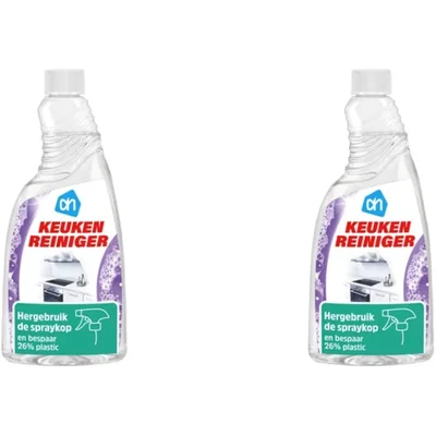 AH keukenreiniger spray navul 2-pack