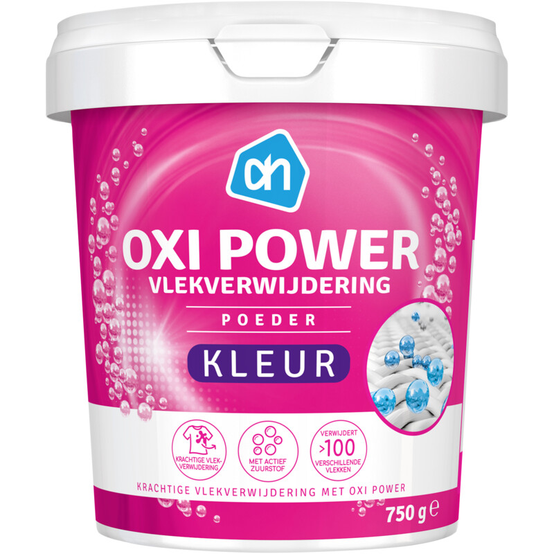 AH Oxi power vlekverwijdering poeder kleur