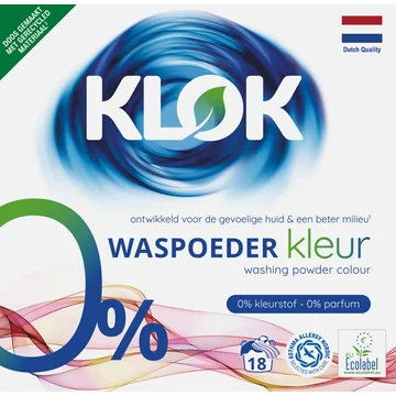 Klok Waspoeder kleur parfumvrij
