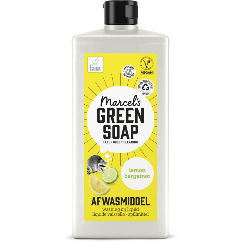 Marcel's Green Soap Afwasmiddel lemon & bergamot