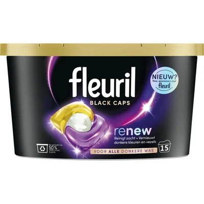 Fleuril Renew black caps