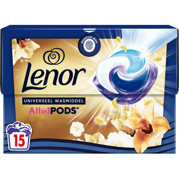 Lenor Pods gouden orchidee wasmiddelcapsules