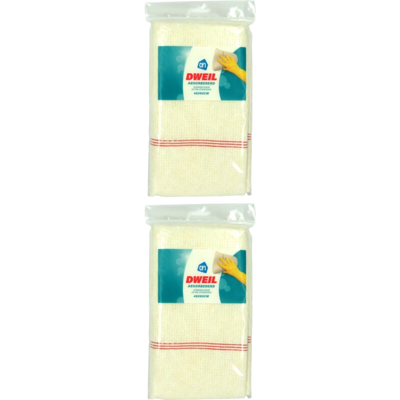 AH Dweil gestikt 2-pack