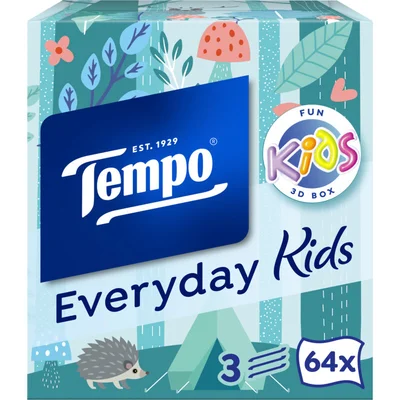 Tempo Tissues everyday kids 3-laags