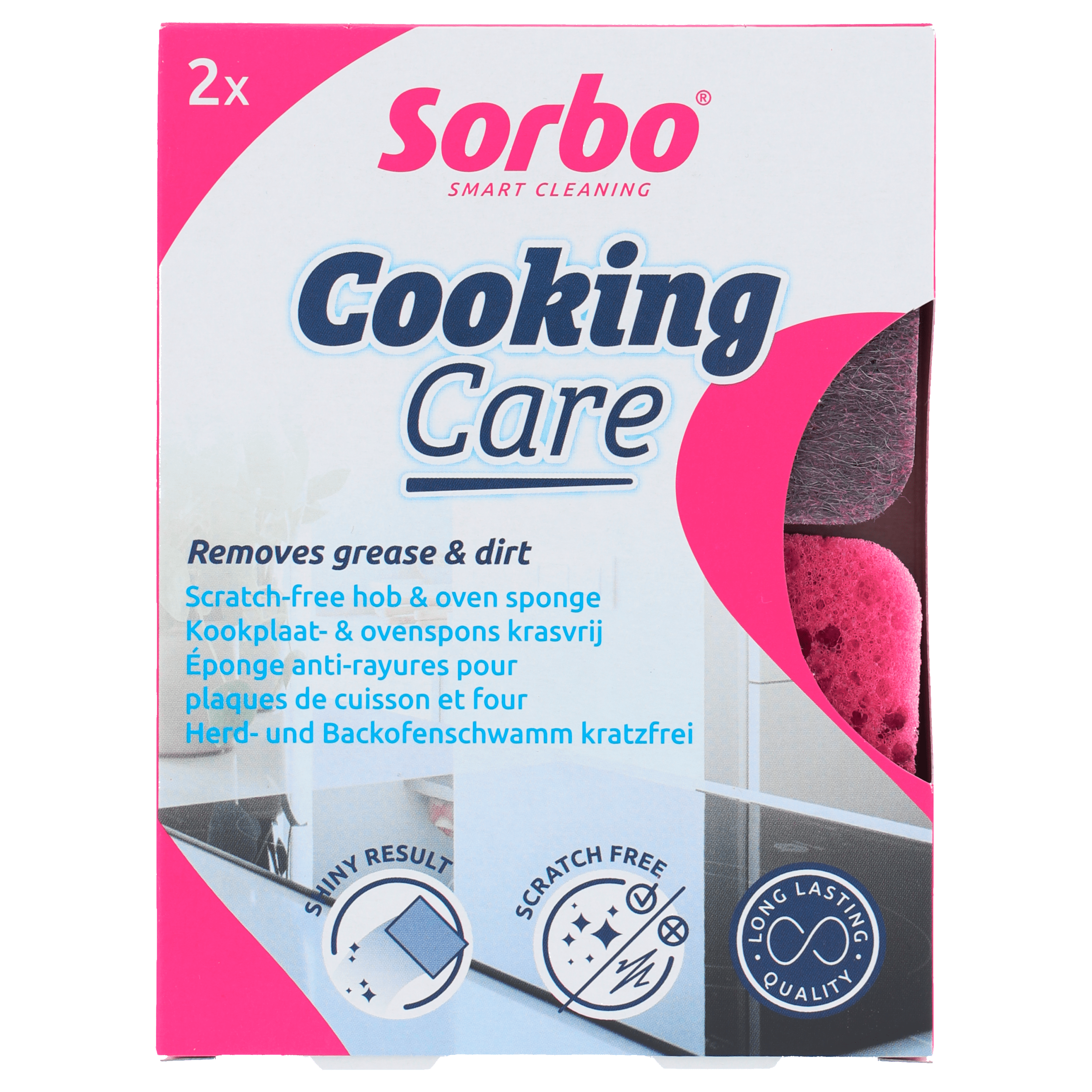 Sorbo Cooking care kookplaat- & ovenspons