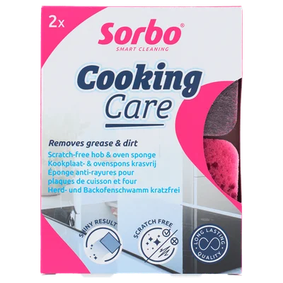 Sorbo Cooking care kookplaat- & ovenspons