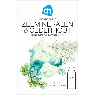 AH Geureditie zeemineraal & cederhout navul