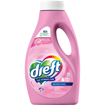 Dreft Ultimate care wasmiddel deli & wool