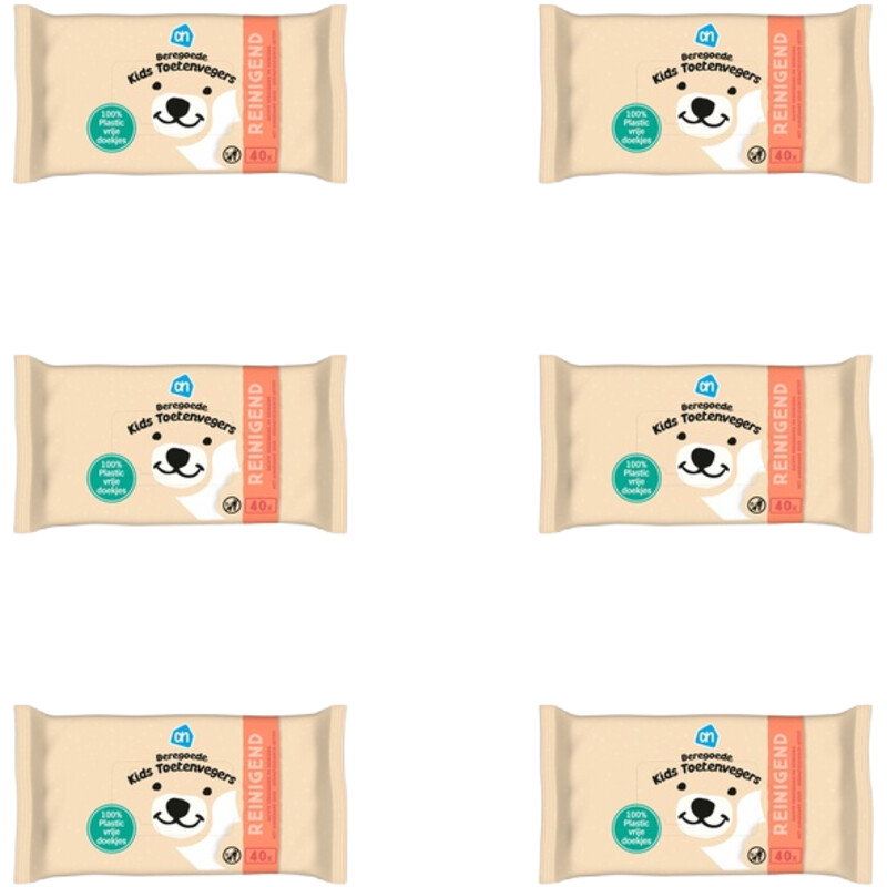 AH Beregoede kids toetenvegers 6-pack