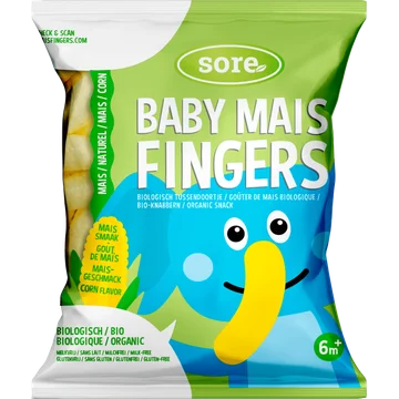 Sore Baby maisfingers naturel 6m+