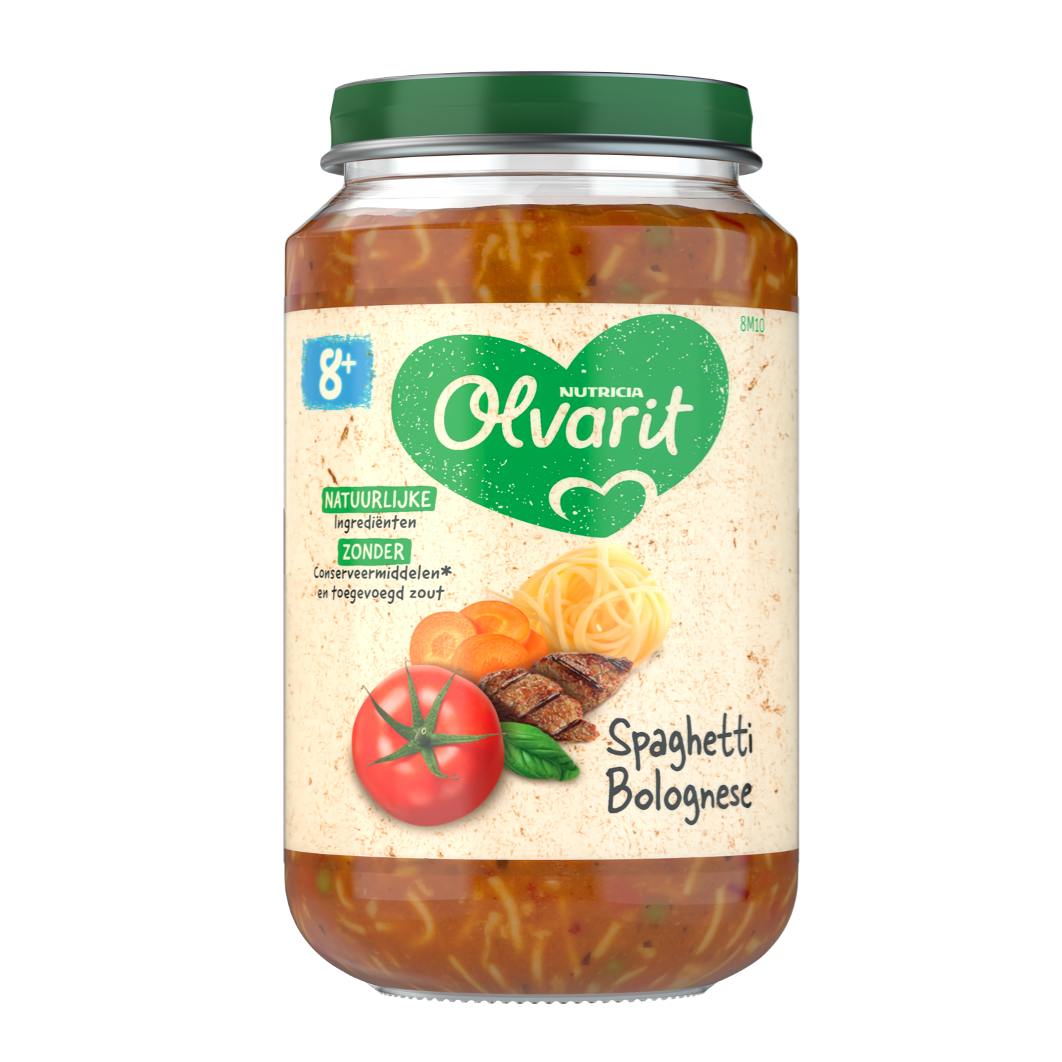 Olvarit Spaghetti bolognese 8m+