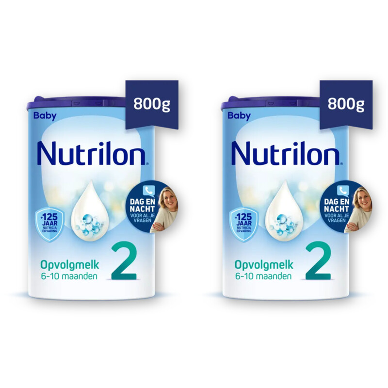 Nutrilon 2 opvolgmelk 6+ mnd 2-pack
