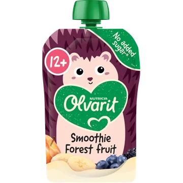 Olvarit Knijpfruit smoothie forest fruit 12m+