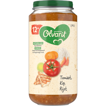 Olvarit Tomaat kip rijst 12m+