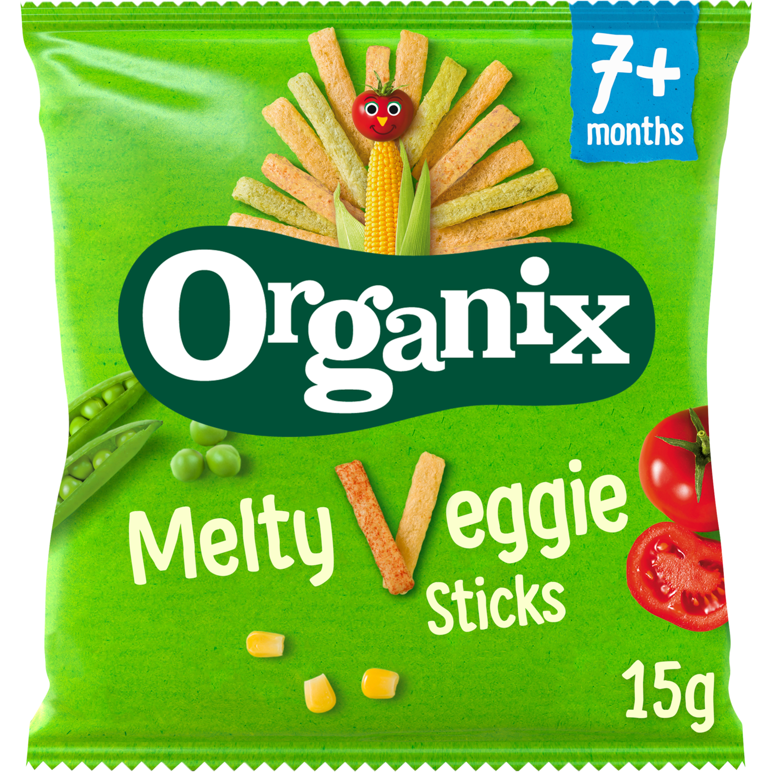Organix Veggie groente sticks 7m+