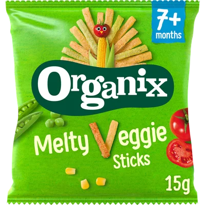 Organix Veggie groente sticks 7m+