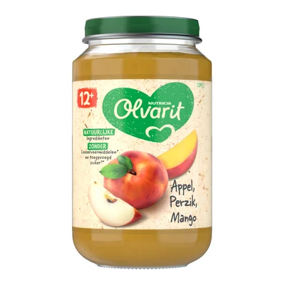 Olvarit Appel perzik mango 12m+