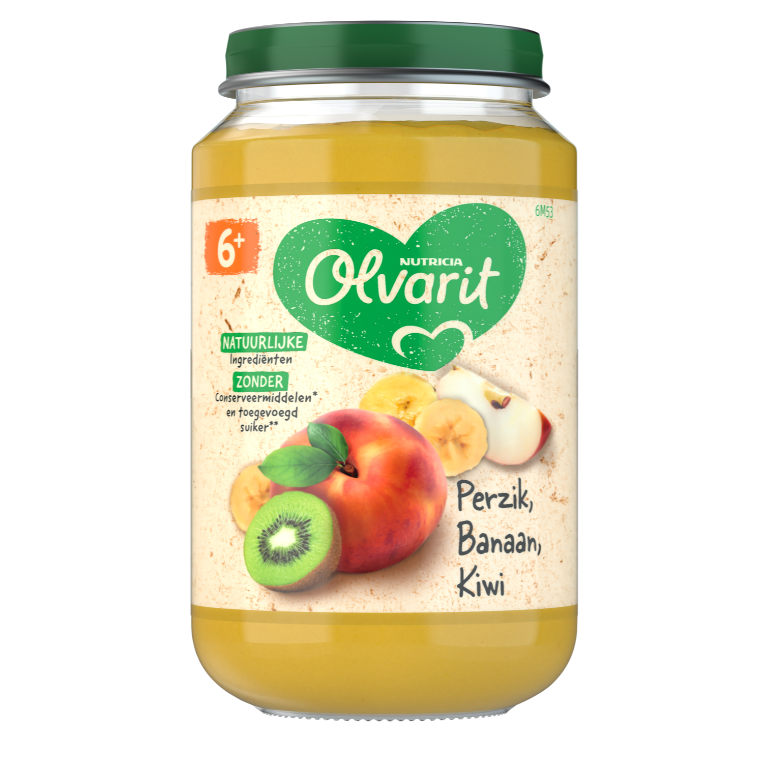 Olvarit Perzik banaan kiwi 6m+