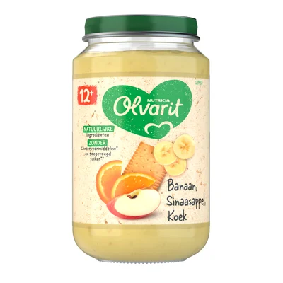Olvarit Banaan sinaasappel koek 12m+