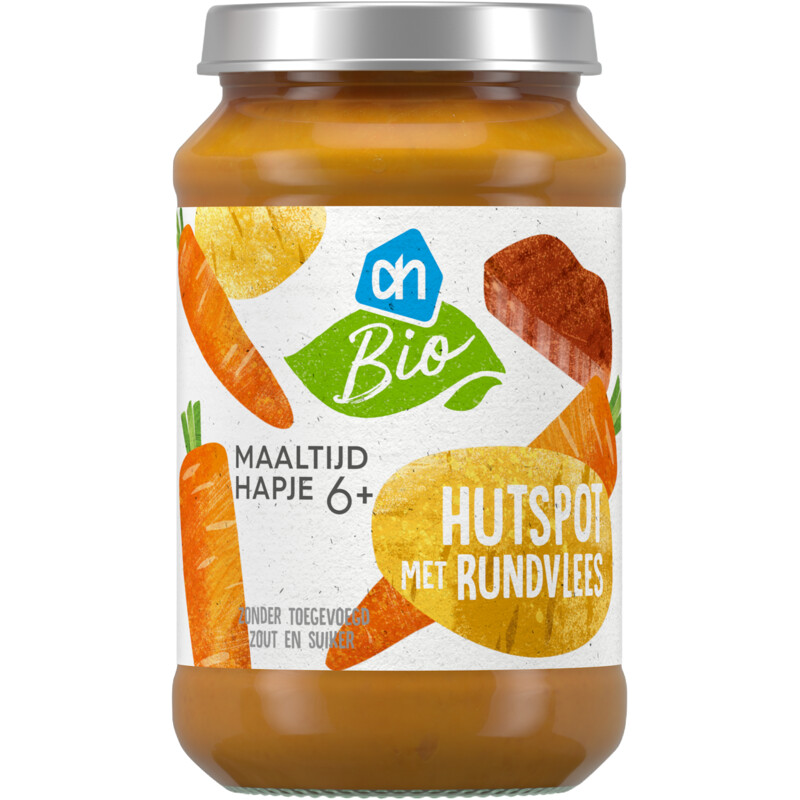AH Biologisch Maaltijdhapje hutspot met rundvlees 6+