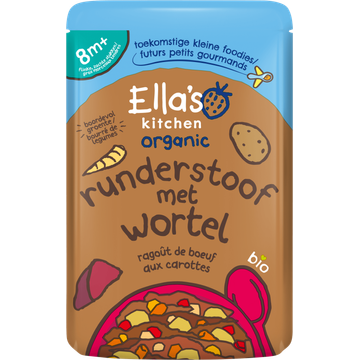 Ella's kitchen Hartverwarmende runderstoof 8m+ bio