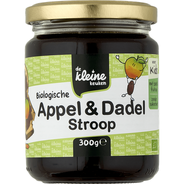 De Kleine Keuken Biologische appel & dadel stroop kids