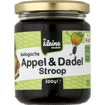 De Kleine Keuken Biologische appel & dadel stroop kids