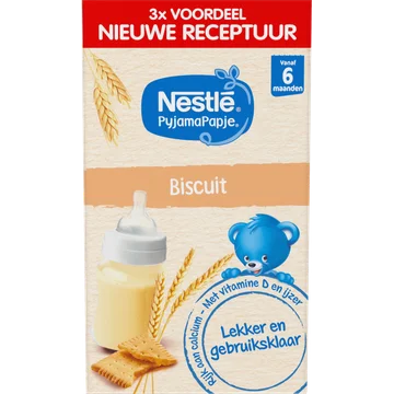Nestlé Pyjamapapje biscuit 6m+