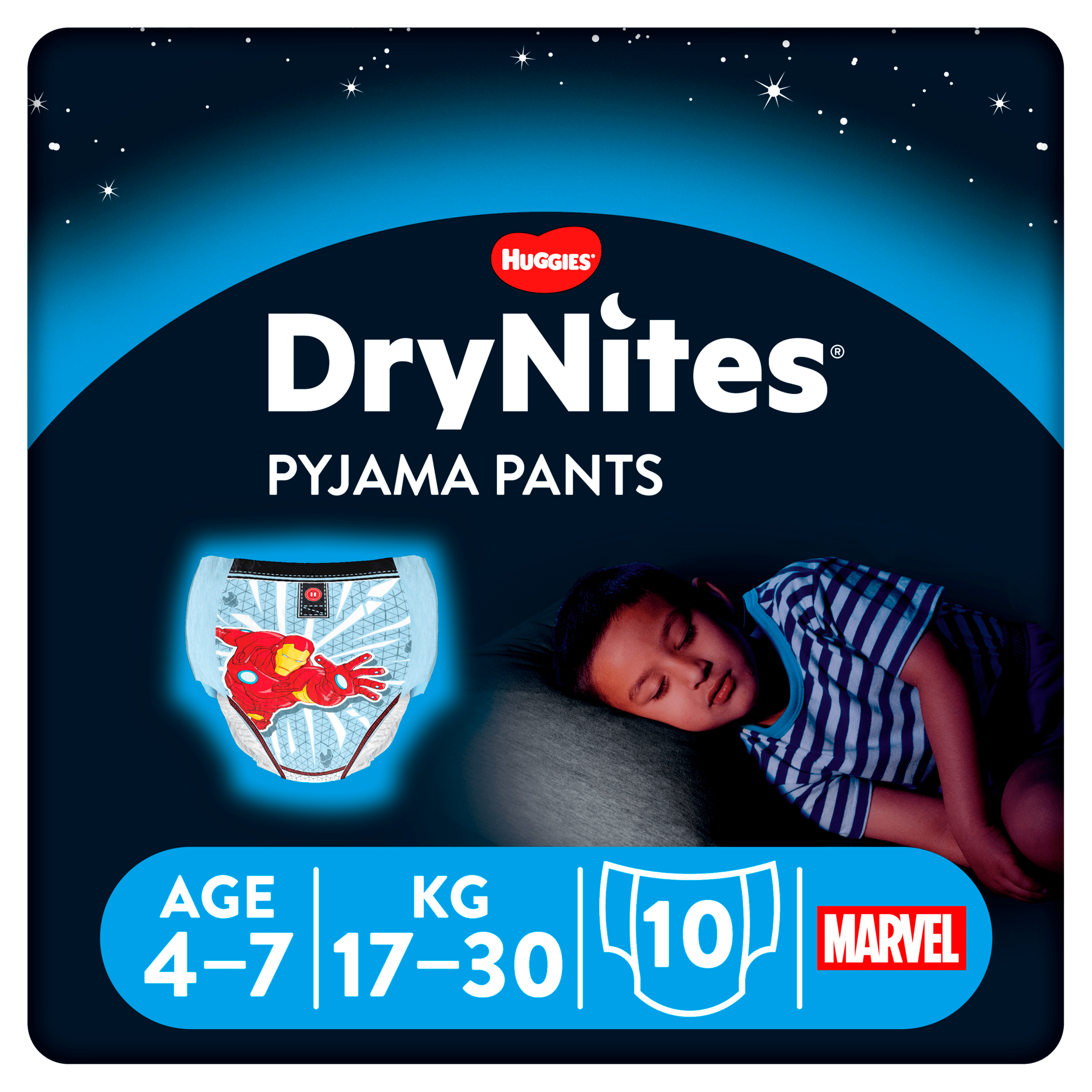 Huggies DryNites luierbroekjes jongen 4-7 jaar