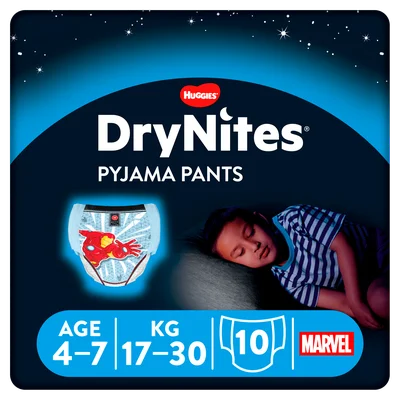 Huggies DryNites luierbroekjes jongen 4-7 jaar