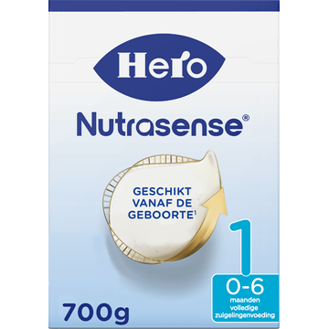 Hero Nutrasense 1 volledige zuigelingenvoeding 0-6m