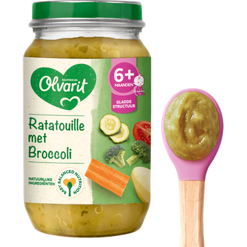 Olvarit Ratatouille met broccoli 6m+
