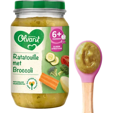 Olvarit Ratatouille met broccoli 6m+