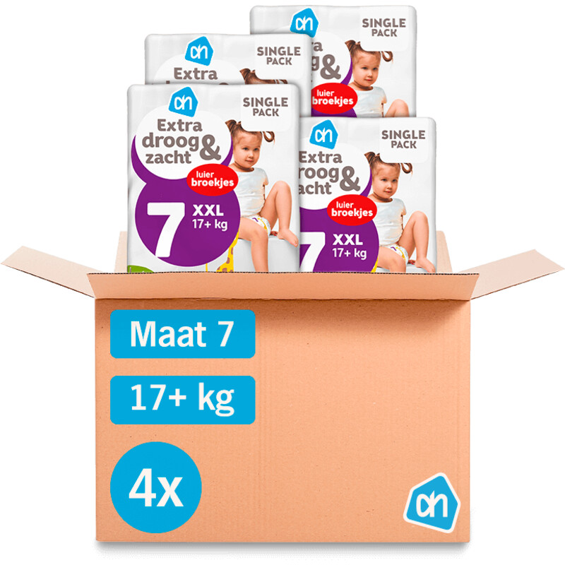 AH EDEZ luierbroekjes maat 7 4-pack