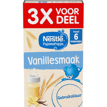 Nestlé Pyjamapapje vanille 6m+ 3x voordeel