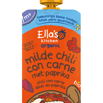 Ella's kitchen Milde chili con carne met paprika 7m+