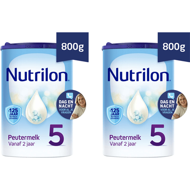 Nutrilon 5 peutermelk 2-3 jaar 2-pack
