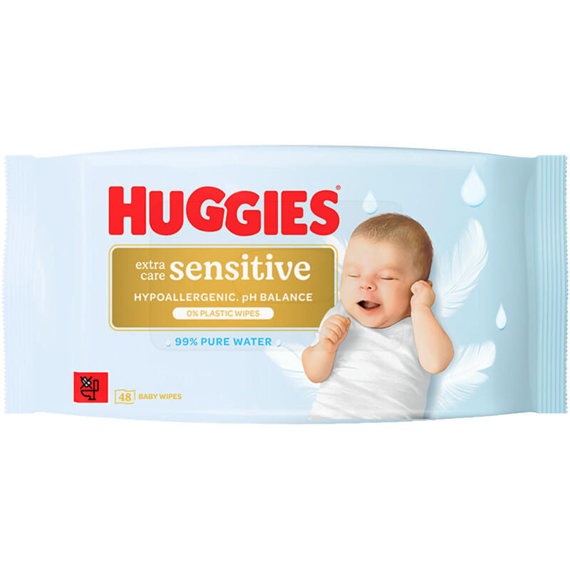 Huggies Extra care sensitive billendoekjes