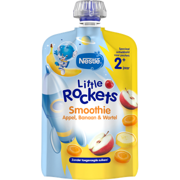 Nestlé Little Rockets Knijpfruit banaan 2+