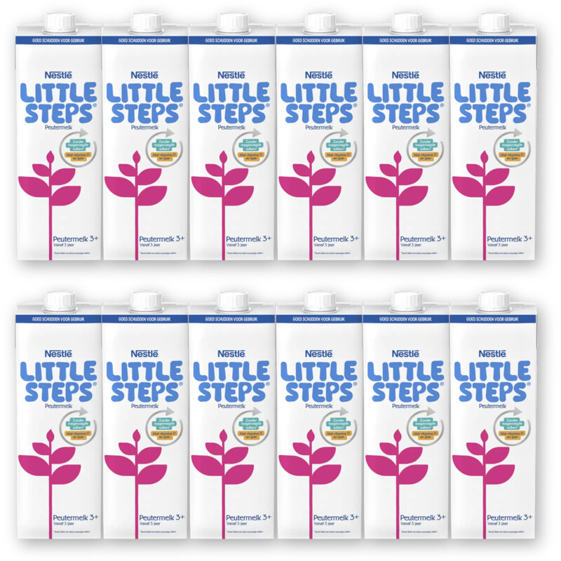 Nestlé Little Steps peutermelk 3 jaar+ 12-pack