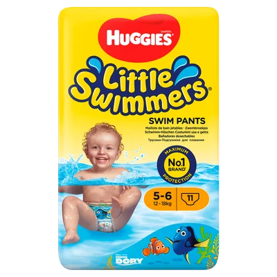 Huggies Little swimmers maat 5-6 6-pack