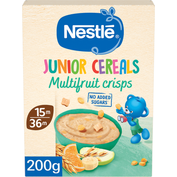 Nestlé Junior cereals multifruit crisps 15m+