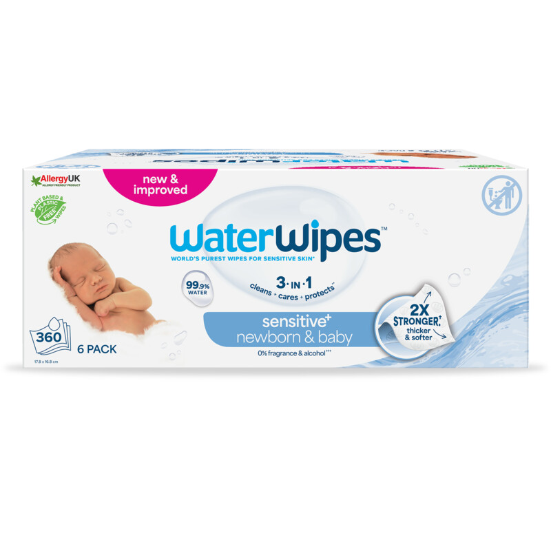 WaterWipes Babydoekjes 6-pack