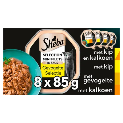 Sheba Mini filet in saus