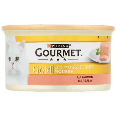 Gourmet Gold mousse met zalm